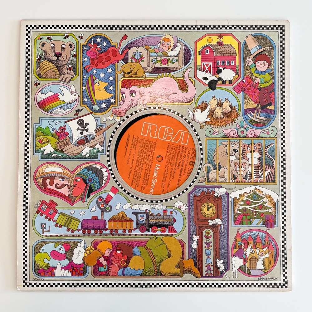 Bob Hastings ‎– Over 40 Of The World's Greatest Children's Songs, 2 LP set